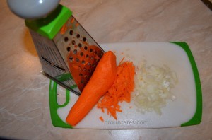 Лук и морковь для супа