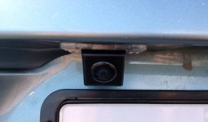 Установленная камера заднего вида Mitsubishi Outlander